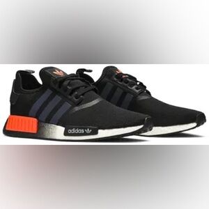 adidas NMD R1
Core Black Solar Orange Iridescent